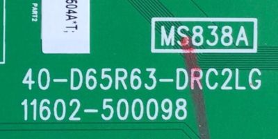 KIT DE TARJETAS PARA TCL / MAIN 30800-000017 / 40-RT73M1-MAD2HG / 30801-000010 / FUENTE 08-P402W0L-PW210AA / 40-P402H-PWA1CG / T-CON ST6451D03-3 / CSC06-1 / 24291100AS / LED DRIVER 08-D65R630-DR200AA / 40-D65R63-DRC2LG / PANEL LVU650NDHL / MODELO 65R635 - Imagen 3